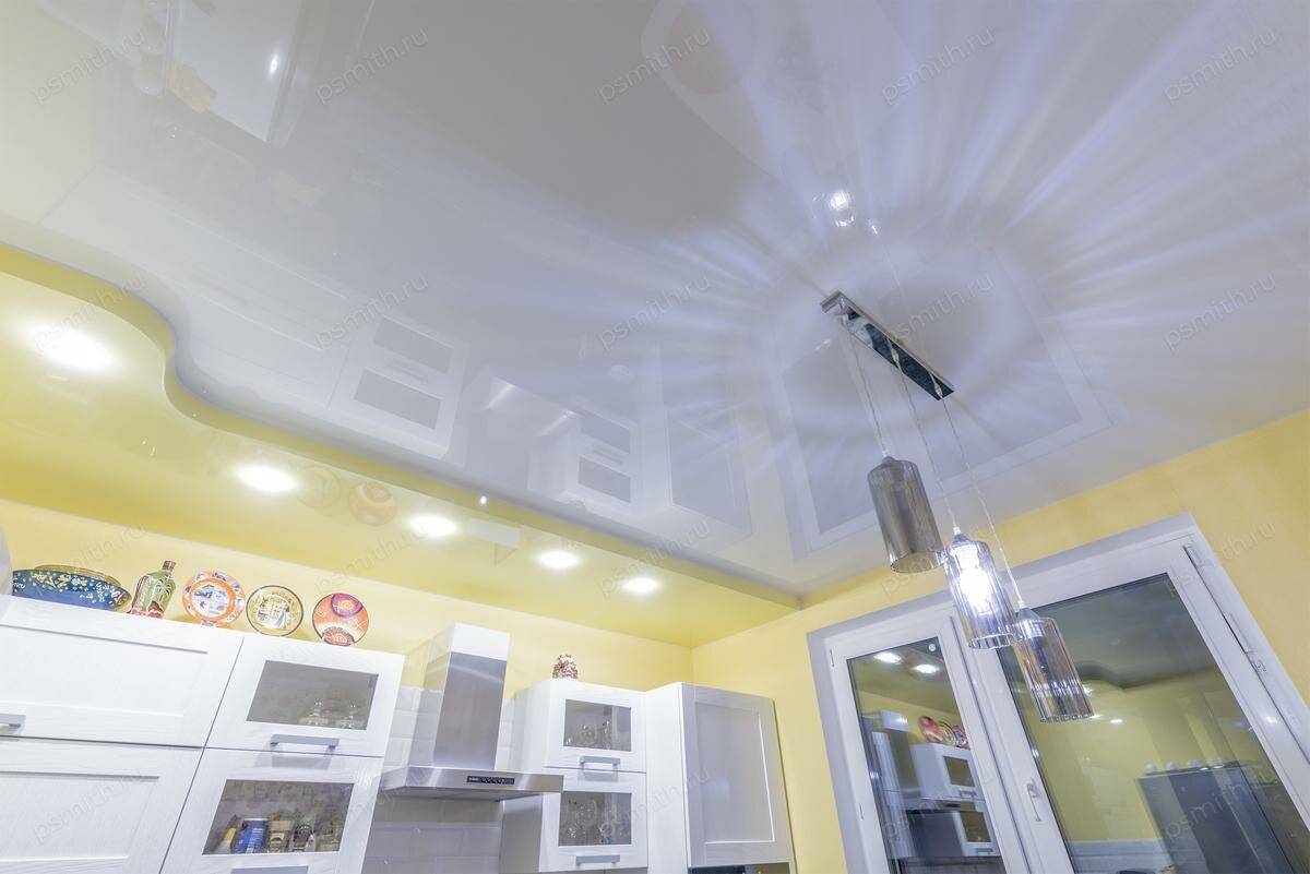 Какой натяжной потолок лучше выбрать для кухни: матовый или глянцевый — портал о строительстве, ремонте и дизайне