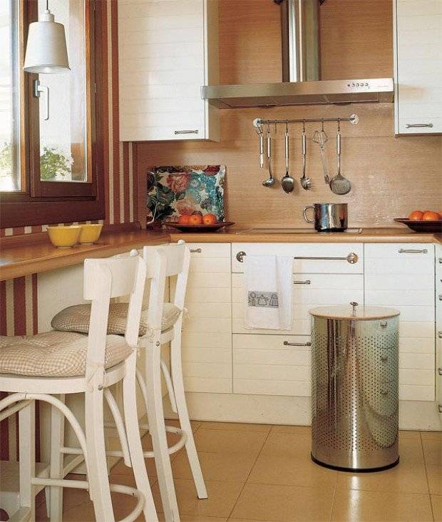 Мебель для маленькой кухни (51 фото): как лучше расставить, варианты со встроенной техникой и без, видео, фото
