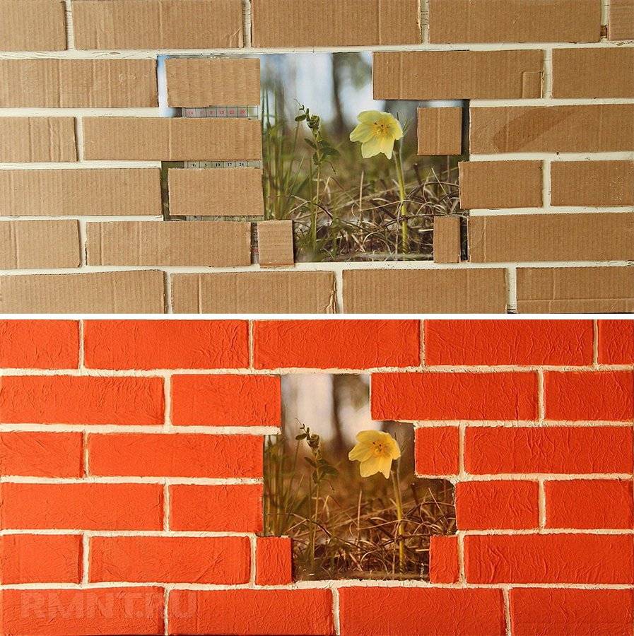 Имитация кирпичной стены своими руками: как сделать декоративную кладку под кирпич в интерьере квартиры и на фасаде