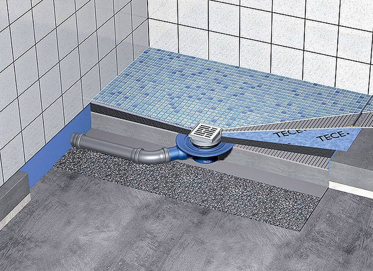 Виды и конструкция слива в полу: для душа и ванной комнаты, особенности выбора и монтажа
