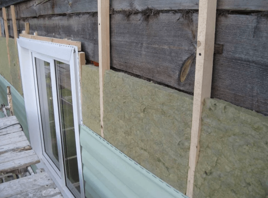 Как крепить утеплитель к деревянной стене порядок работы