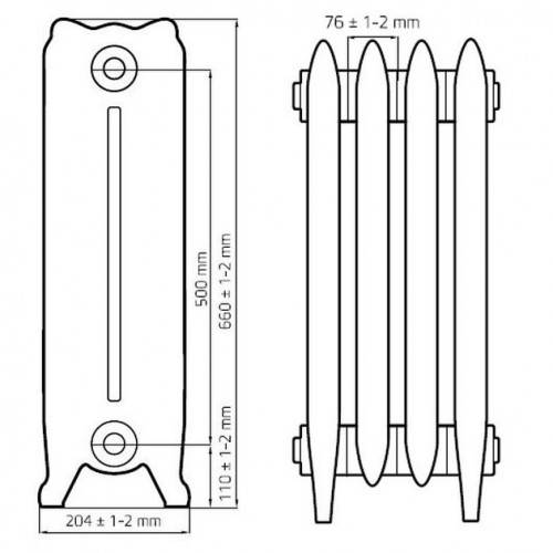 Радиаторы чугунные старого образца: разновидности чугунных батарей отопления, сравнение с новыми моделями