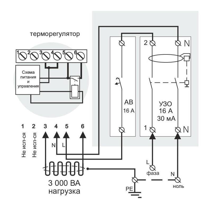 Термостат и автоматика управления циркуляционным насосом отопления