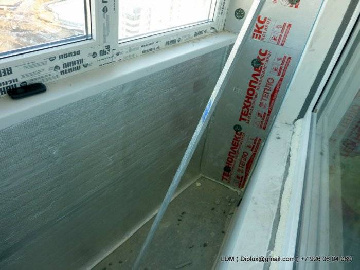 Утепление пола балкона или лоджии: пошаговая инструкция с фото