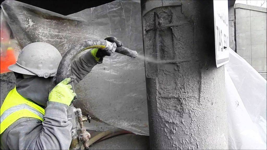 Метод заделки трещин в бетоне – торкетирование