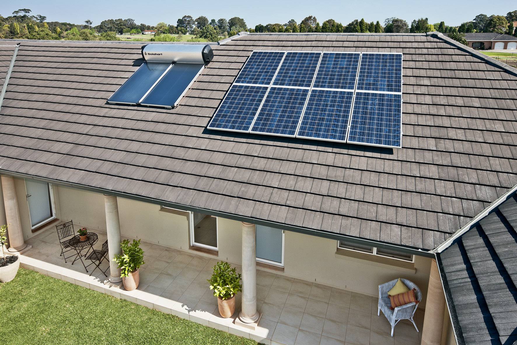 Солнечное отопление частного дома своими руками: расчёт мощности, устройство