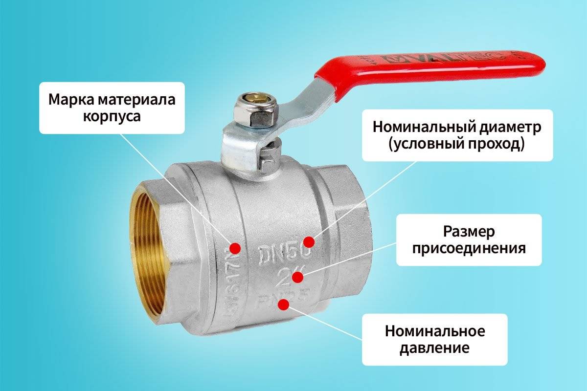 Установка шарового крана: инструкция по монтажу