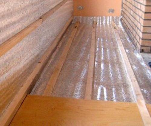 Утепление пола на балконе своими руками: как утеплить лоджию пеноплексом под плитку, керамзитом, выбрать утеплитель, пенополистиролом, фото и видео