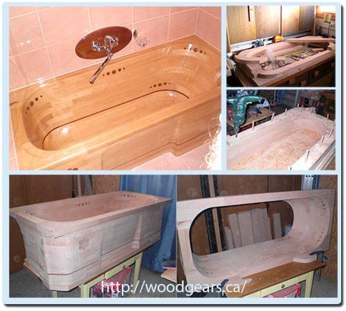 Деревянная ванна своими руками — видео инструкция и фото