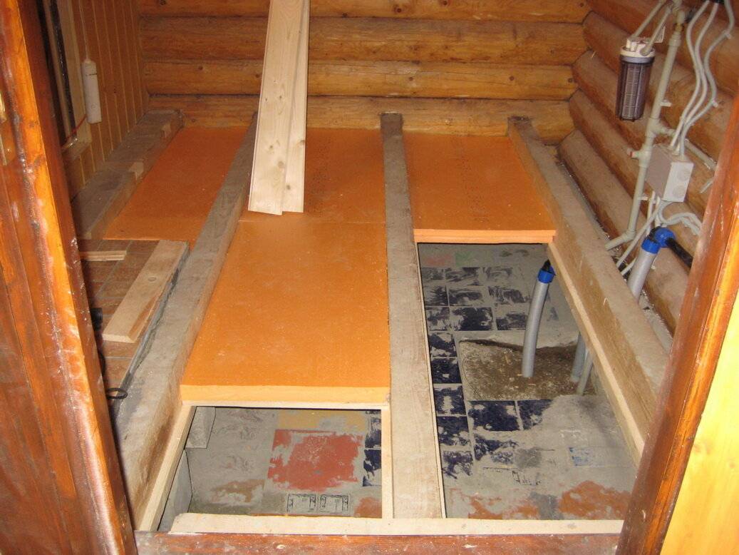 Теплый пол в бане под плитку, какой лучше – электрический, инфракрасный или водяной и его монтаж