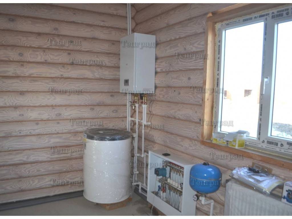 Водяное отопление деревянного дома своими руками и его устройство