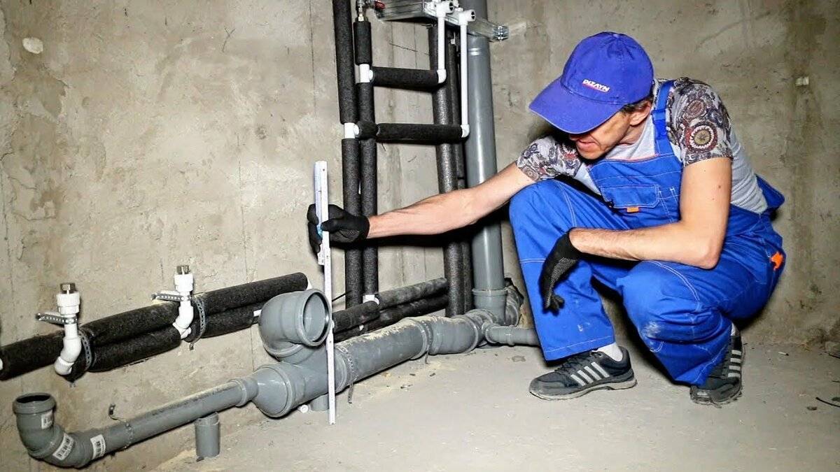 Разводка труб водоснабжения в квартире в москве и московской области