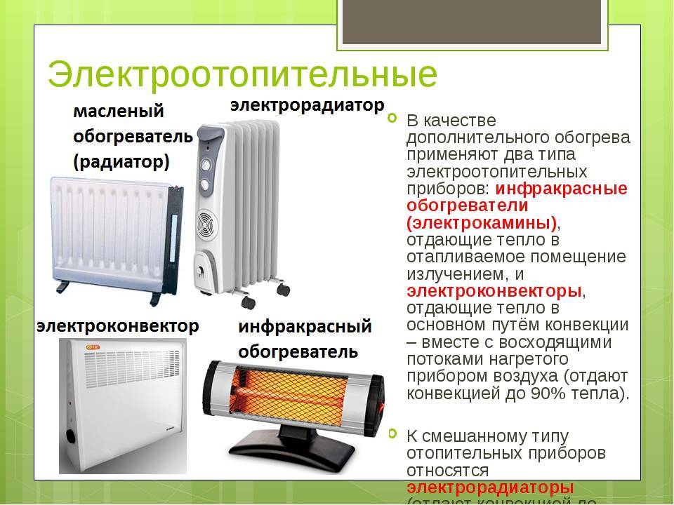 Электрический конвектор отопления: каким техническим характеристикам должен отвечать хороший обогреватель