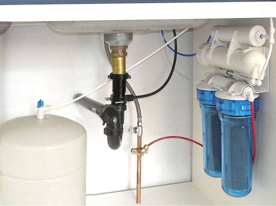 Особенности установки фильтра для чистки воды: виды, установка под мойку, эксплуатация