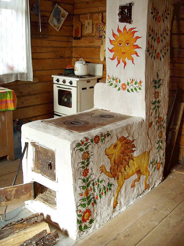 Симбиоз настоящего и прошлого! исконно русские печи в интерьерах домов