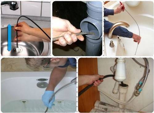 Как прочистить засор в ванной — kanalizaciya-stroy