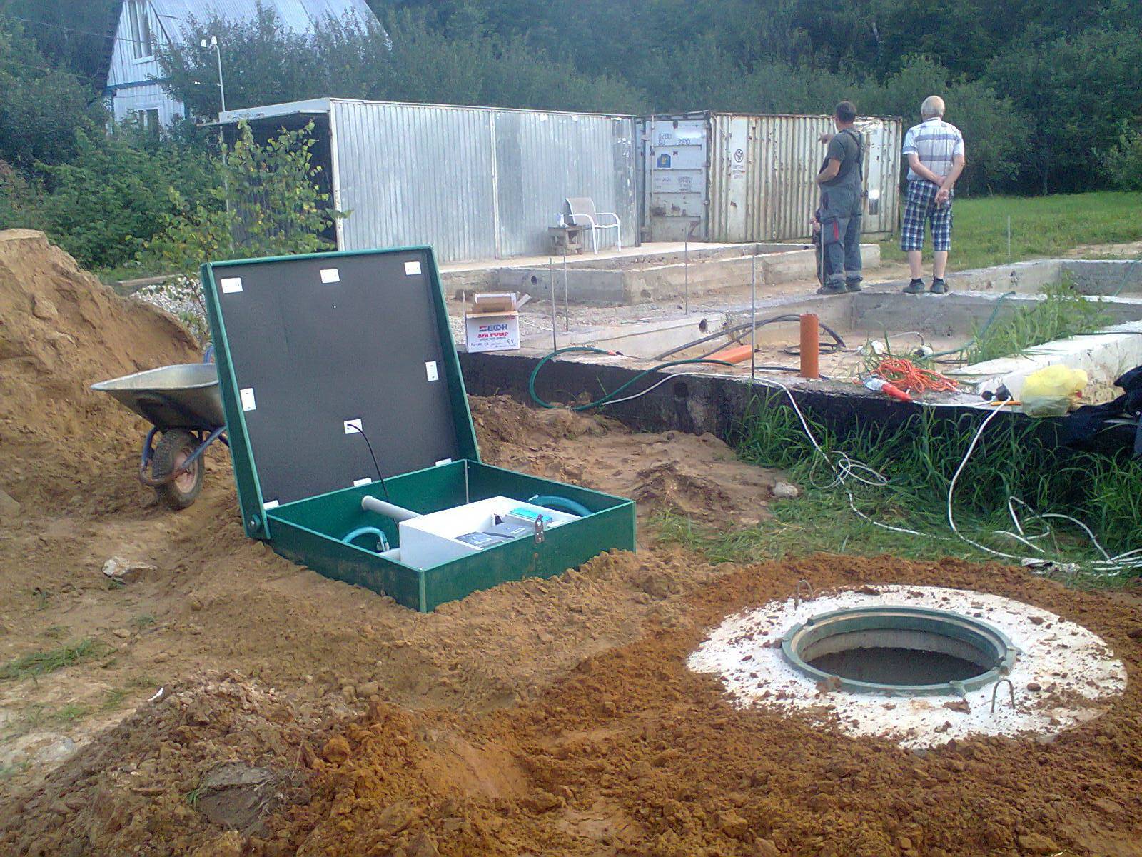 Септик (автономная канализация) "тверь" для дачи и загородного дома