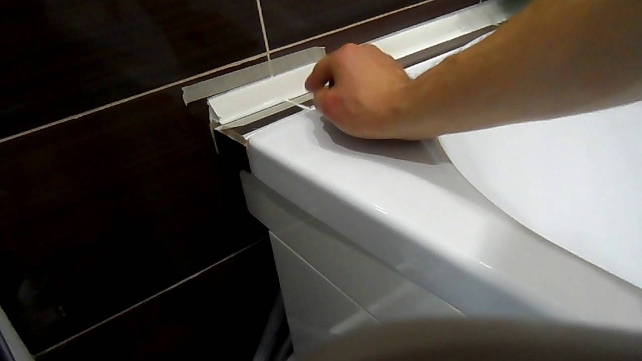 Герметизация ванны со стеной: как загерметизировать стык между ванной, заделка шва уплотнителем по периметру