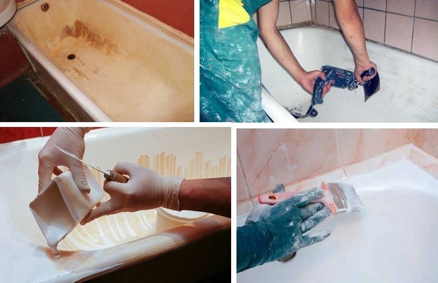 Покраска ванны своими руками с помощью эмали: пошаговое руководство по реставрации
