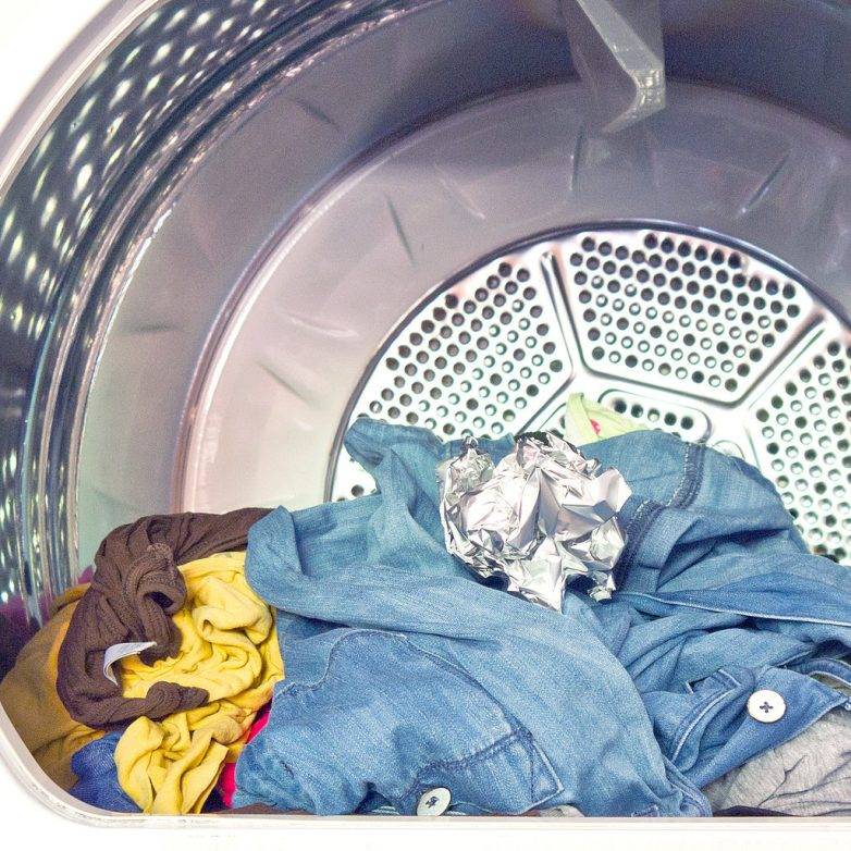 Фольга в стиральной машине