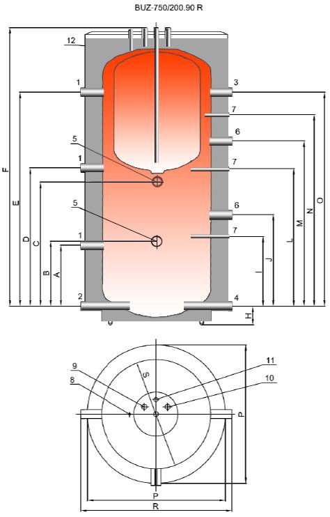 Как изготовить теплоаккумулятор для твердотопливного котла