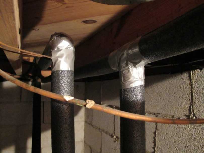 Как утеплить трубы в подвале частного дома - всё об отоплении