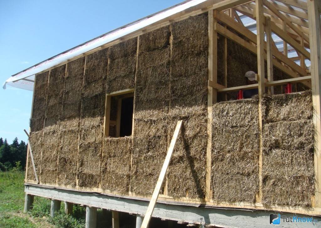 Утепление стен каркасного и деревянного дома опилками