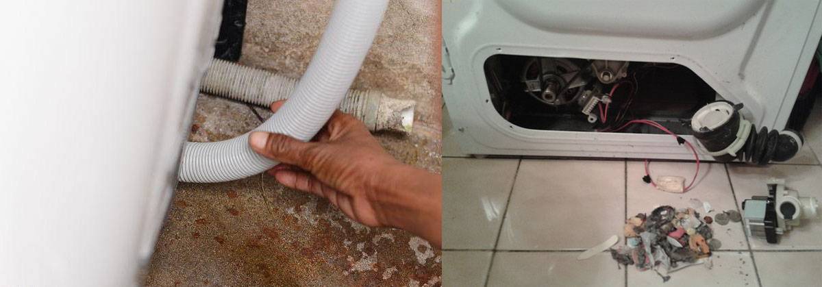 Как почистить сливной шланг в стиральной машине: причины засоров и способы их устранения