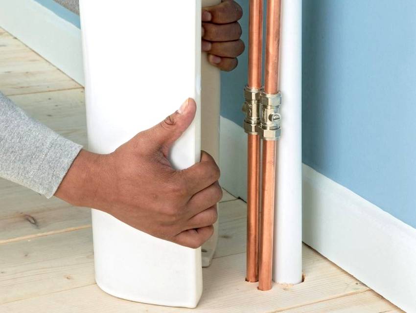 Как спрятать трубы отопления в доме или квартире