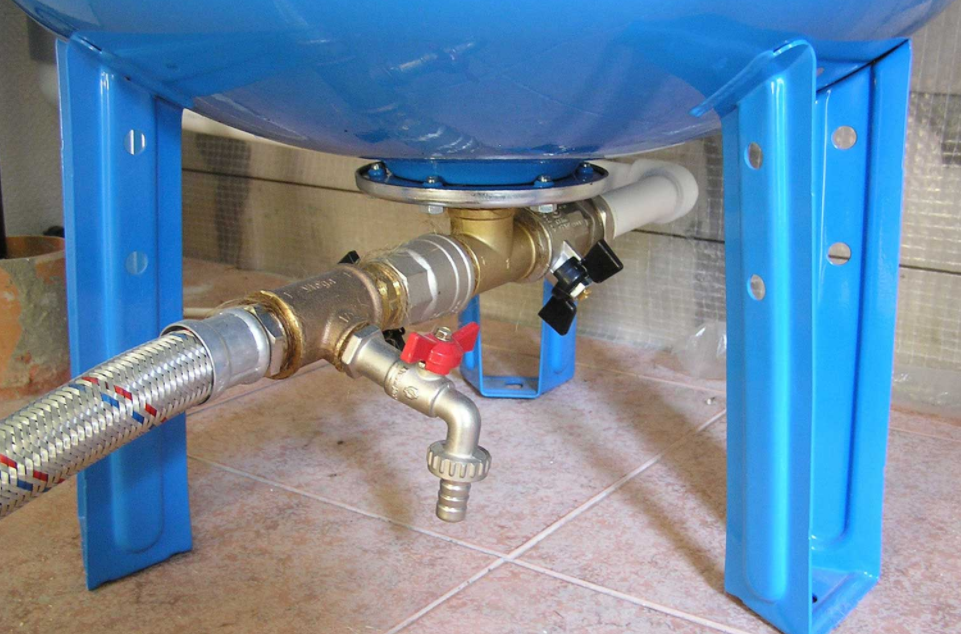 Схемы подключения гидроаккумулятора в систему водоснабжения