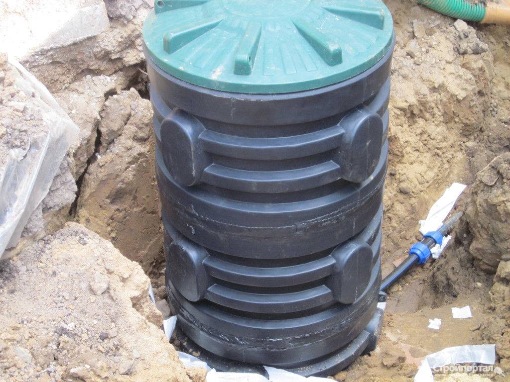 Особенности монтажа септика из бетонных колец своими руками при высоком уровне грунтовых вод
