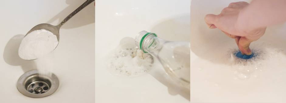 Несколько действенных методов, как прочистить засор в домашней сантехнике с помощью соды и уксуса