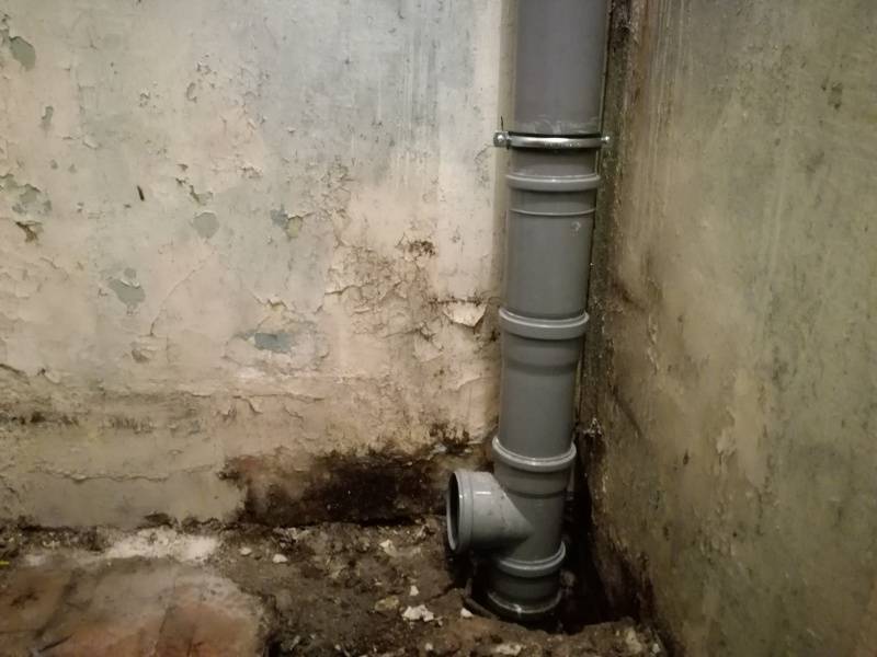 Замена стояка канализации в квартире: как правильно поменять канализационный стояк