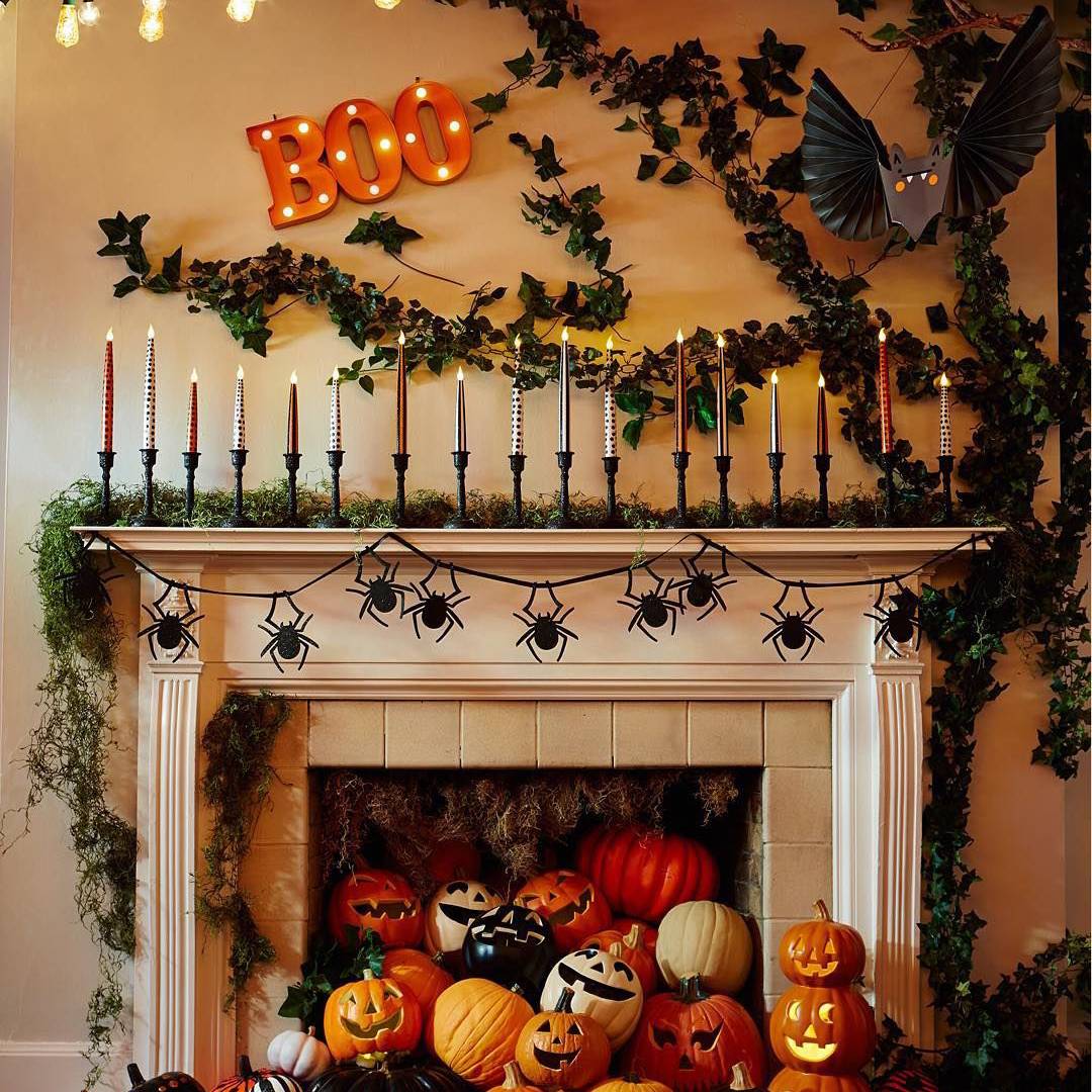 Как украсить дом на хэллоуин своими руками из подручных средств