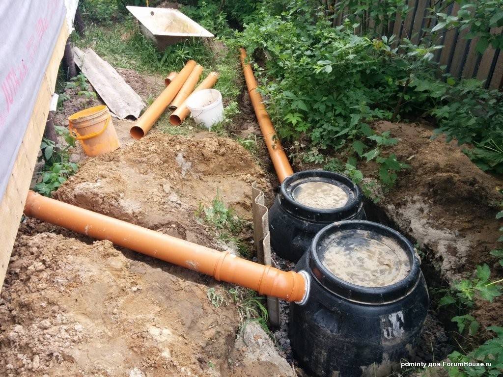 Как сделать самодельный септик из пластиковых бочек на даче своими руками