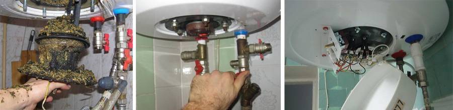 Из предохранительного клапана течет вода на водонагревателе - что делать?