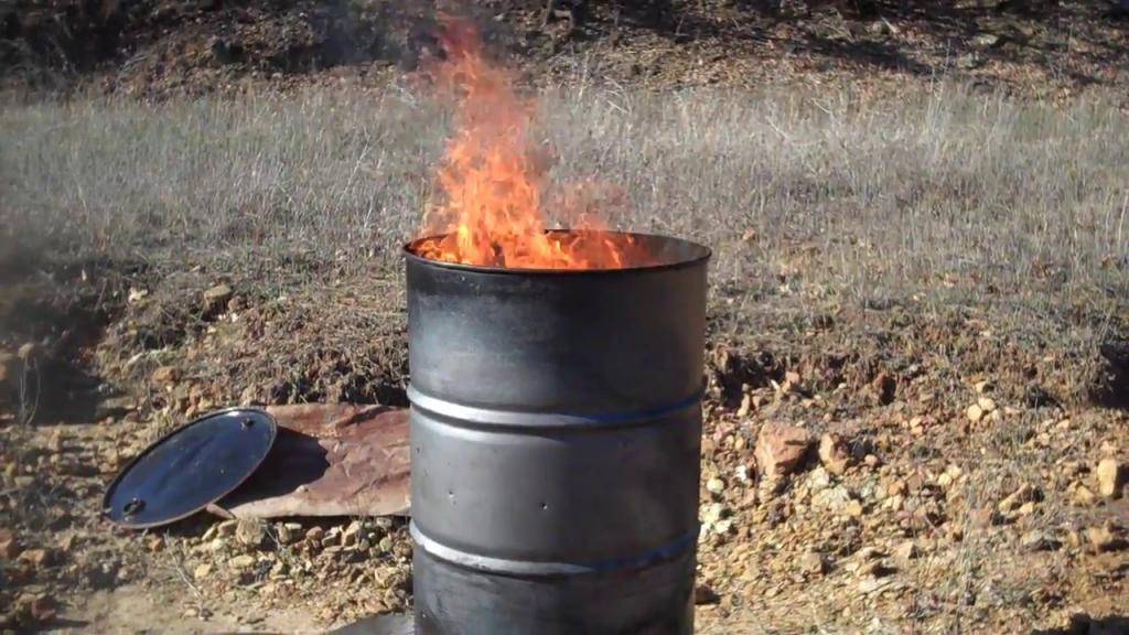 Дачная печь для сжигания мусора: покупные и самодельные варианты, что выбрать