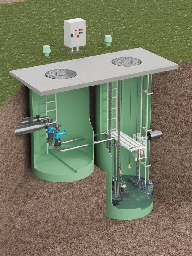 Устройство и преимущества использования канализационных насосных станций (кнс) для частного дома