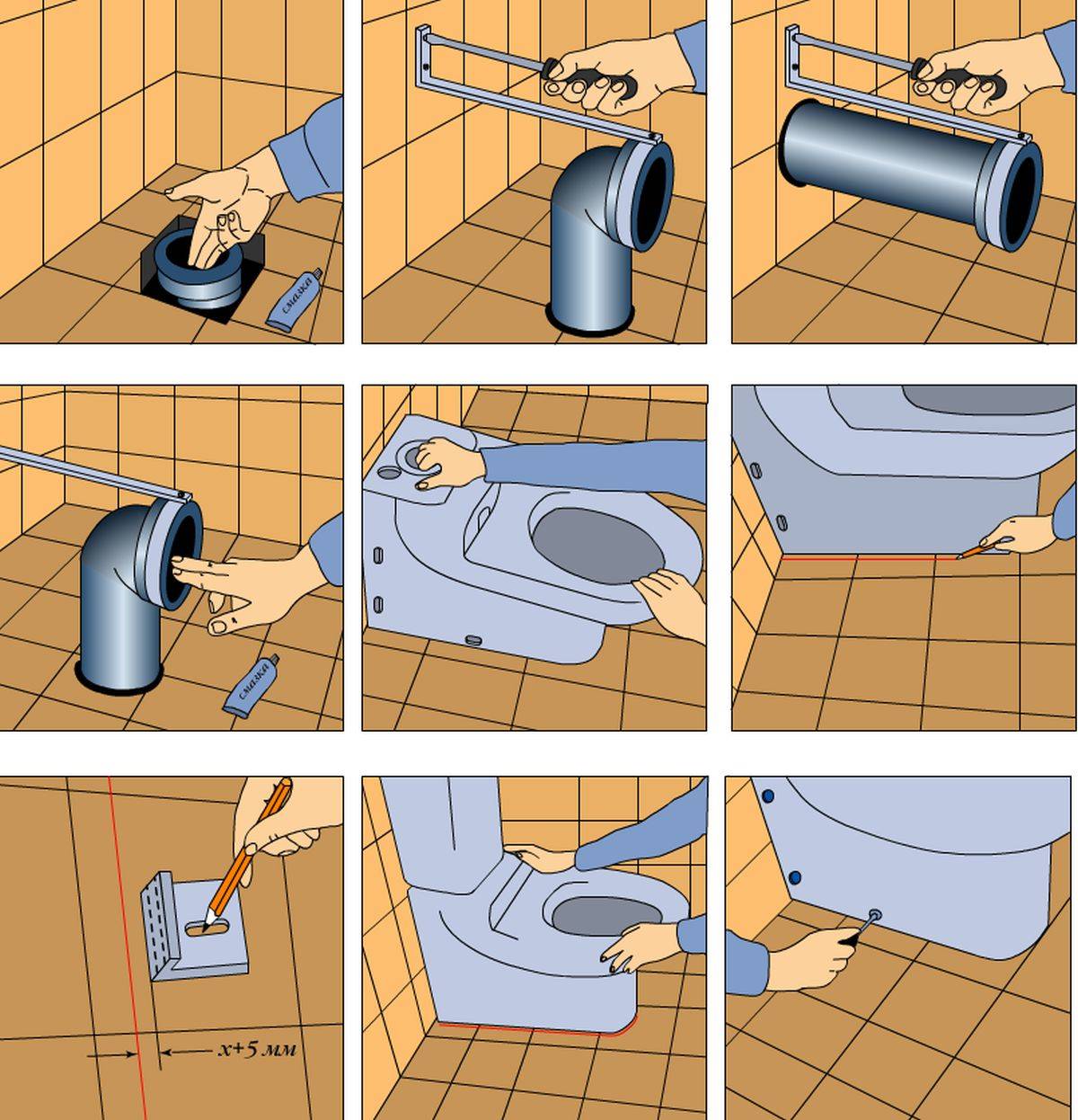 Разводка труб в ванной: виды и принципы монтажа | ремонт и дизайн ванной комнаты