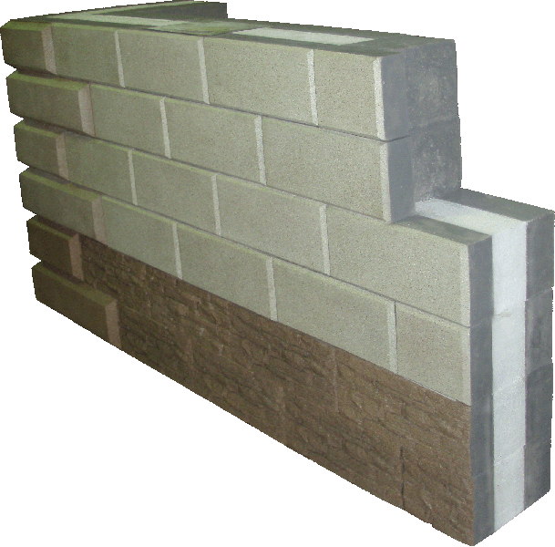 Теплоблок, теплостен, кремнегранит, полиблок — трехслойный стеновой блок