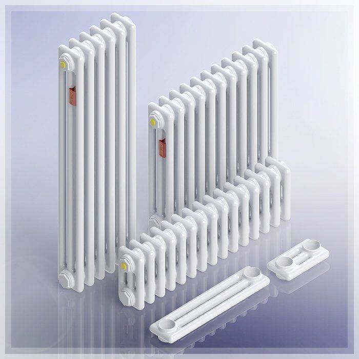 Стальные радиаторы отопления: разновидности, характеристики, плюсы и минусы трубчатых или панельных радиаторов + советы, как выбрать