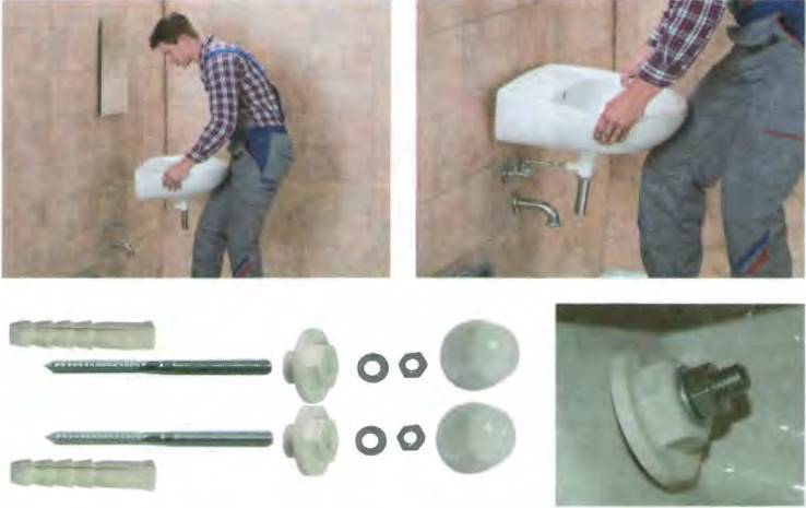 Как крепить раковину к стене: инструменты, порядок выполнения работ (видео)