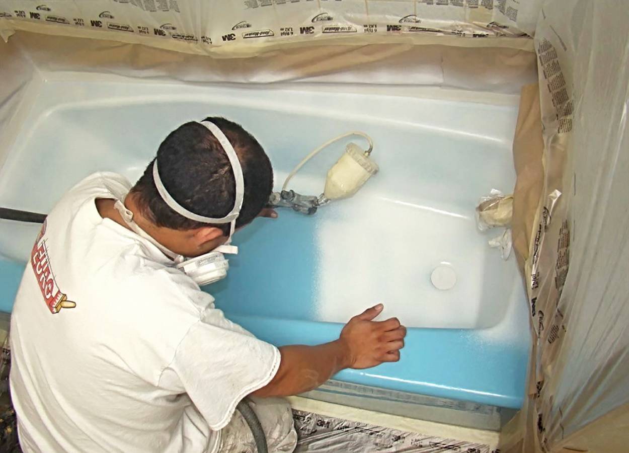 Эмалировка ванн: восстановление покрытия эмалью в баллончиках, отзывы о реставрации своими руками