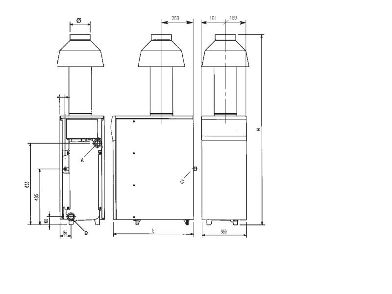 Установка коаксиальной трубы газового котла: монтаж для двухконтурного котла, диаметр, длина трубы