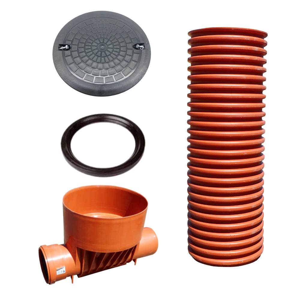 Пластиковые канализационные колодцы: разновидности, область применения, особенности монтажа