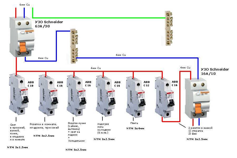Как рассчитать мощность автоматического однополюсного или двухполюсного выключателя? советы по вычислению и монтажу - все об электрике от экспертов