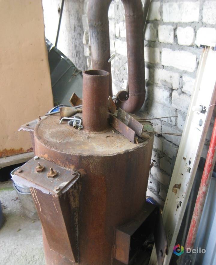 Печь для гаража с водяным контуром – устройство буржуйки, этапы конструирования, правила использования
