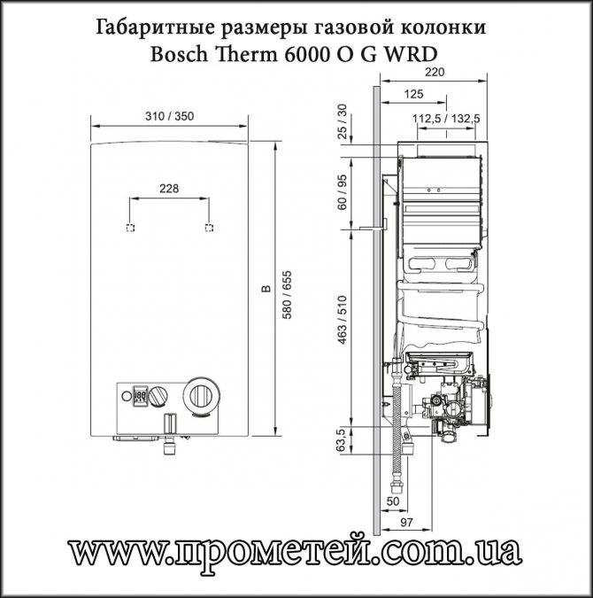 Газовые колонки bosch автомат и полуавтомат: инструкция по эксплуатации