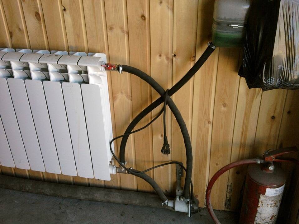 Отопление в гараже своими руками - самый дешевый и простой способ