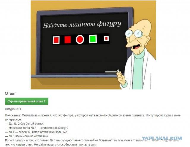 Самый быстрый тест на гениальность или шизофрению » notagram.ru